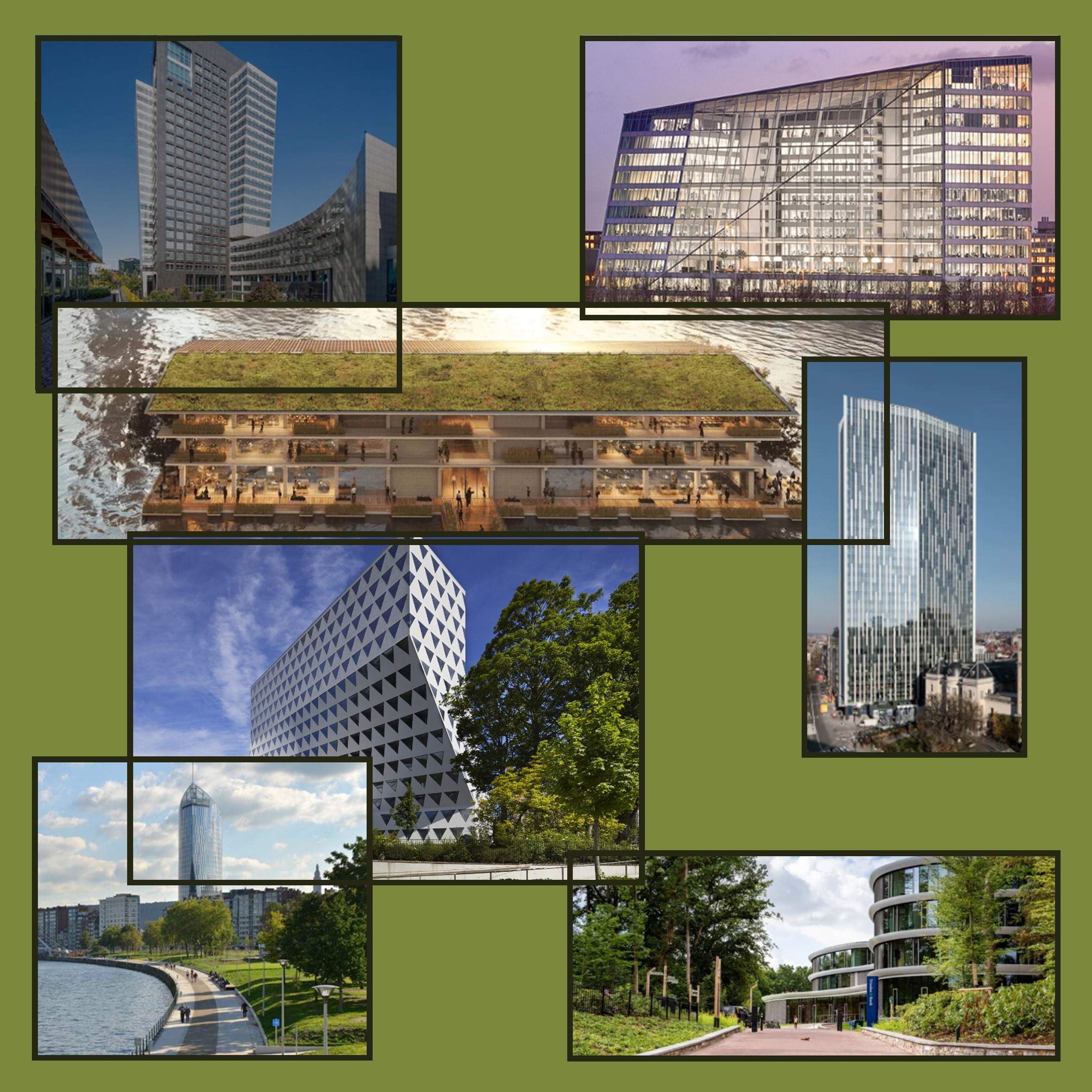 Duurzaam bouwen; 7 milieubewuste nieuwe kantoorgebouwen in Nederland en België
