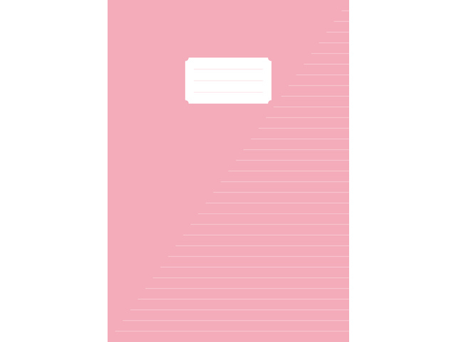 kaart, roze, magneetband, rugleuning, lintpatroon