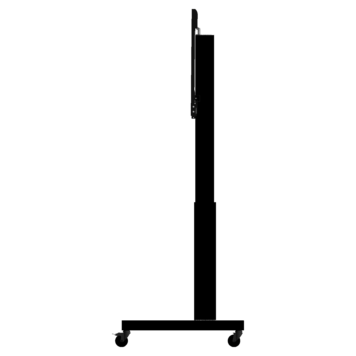 Elektrisch in hoogte verstelbaar rolstatief en verrijdbare houder, Lite serie met 50 cm slag