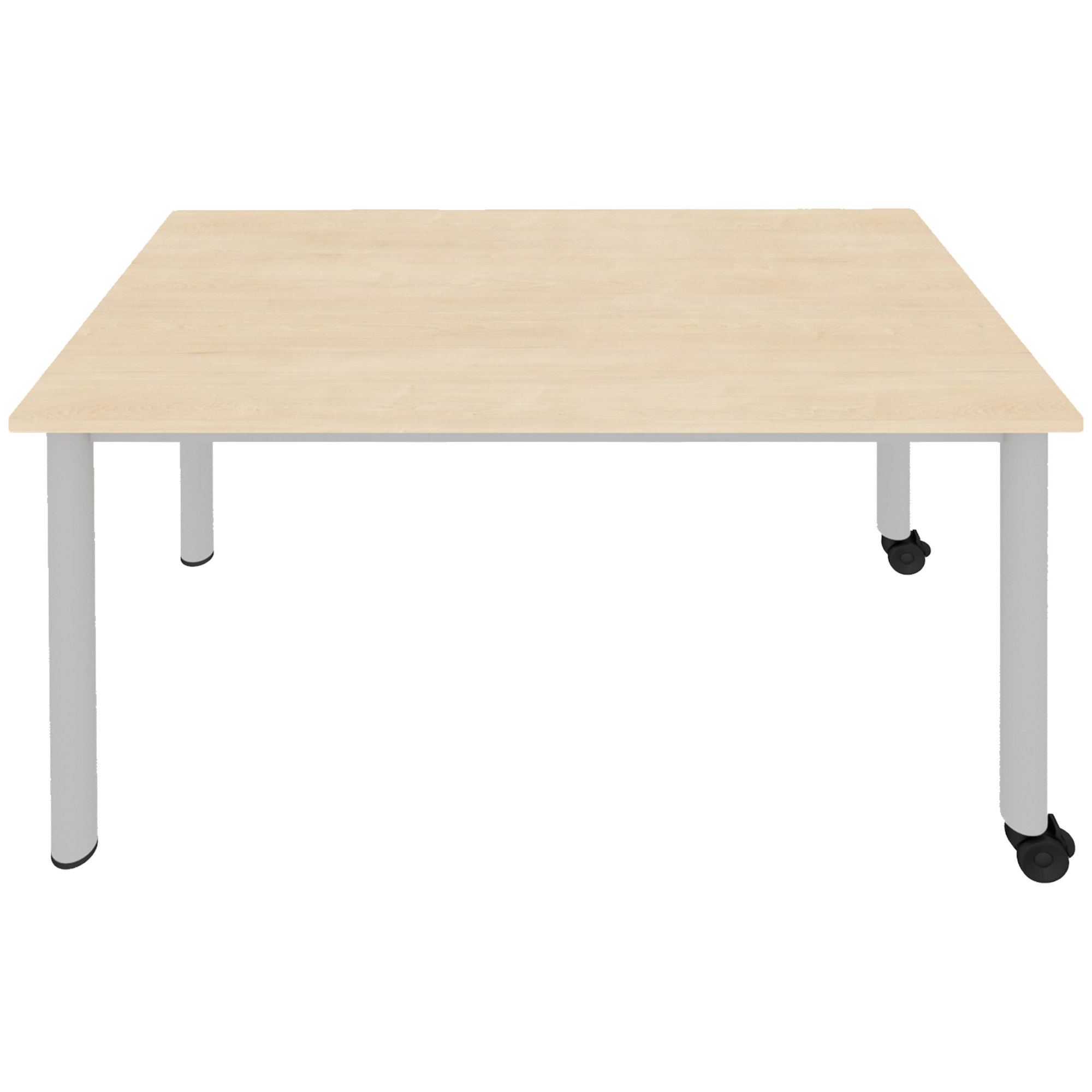 Rollprofi rechthoekige tafel, mobiele leerlingtafel