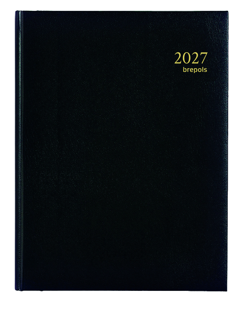 agenda, notitieboek, 2027, zwart, soft-cover