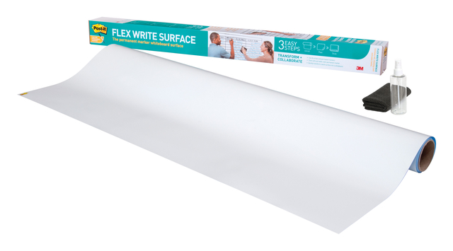 Whiteboardfolie 3M Post-it Flex Write Surface 121,9x182,9cm wit