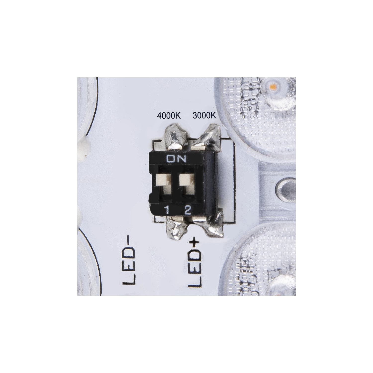 AINOS SQUARE SENSOR wit 1xLED 3000/4000K