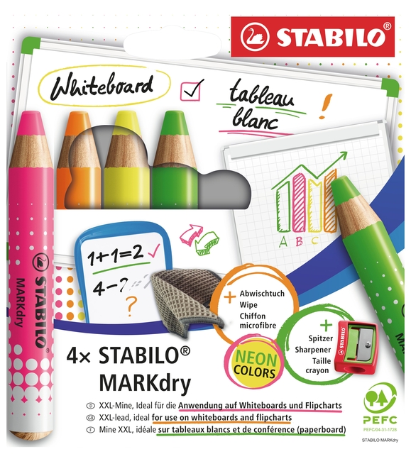 whiteboard, markers, neon colors, dry erase, board accessories