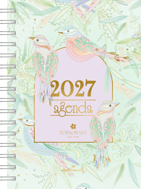 agenda, 2027, planner, notebook, seasonal
