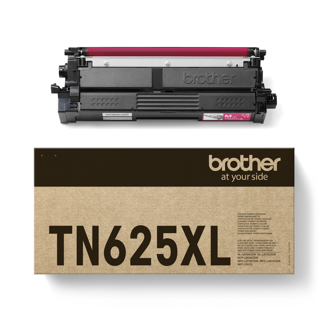 tóner cartridge, TN625XL, brother, tóner magenta, accesori printer