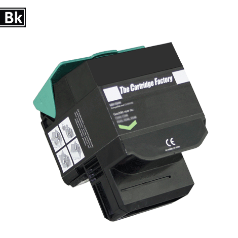 Huismerk toner - Lexmark 802SK (80C2SK0) compatibel, zwart