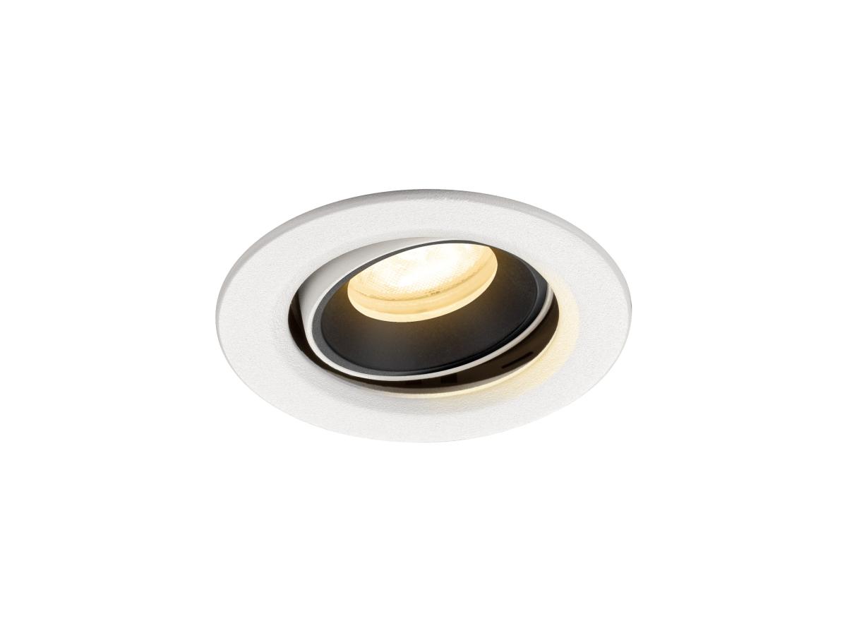 inbouwspot, LED, downlight, ring, wit
