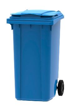Afvalcontainer Kunststof 240ltr Blauw