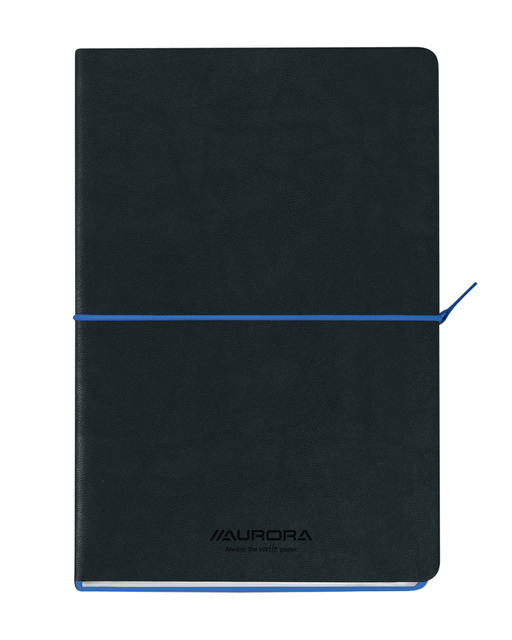 Notitieboek Aurora Tesoro A5 192blz lijn 80gr blauw