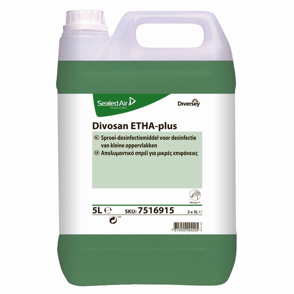 Divosan Etha-plus Sproei desinfectie doos 2x5ltr