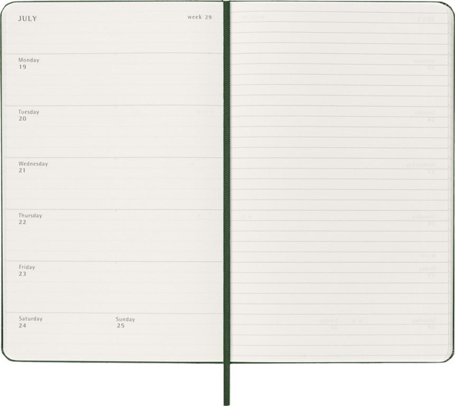 notitieblok, gelinieerd, agenda, planning, open notebook