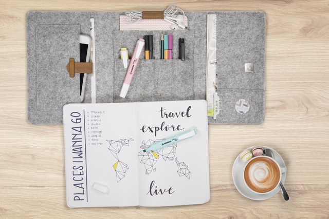 Markeerstift STABILO Swing cool 275/8 assorti etui à 8 stuks