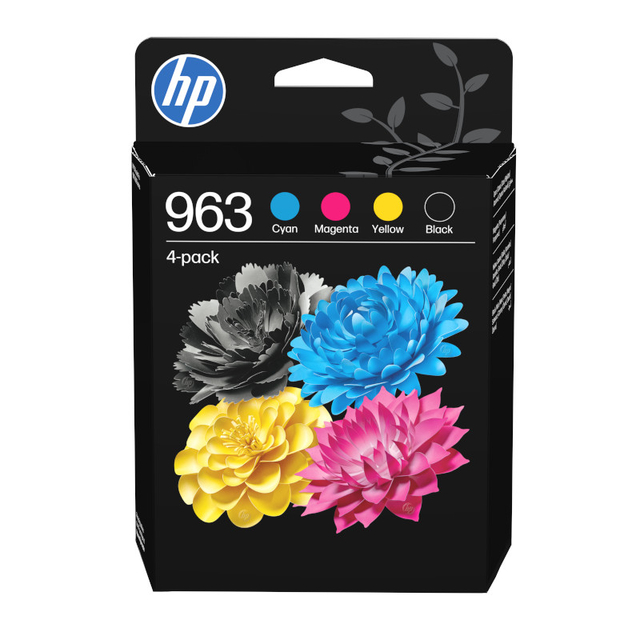 inktcartridges, printer ink, color cartridges, cyan magenta yellow black, 4-pack