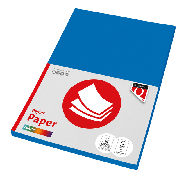 papier, kopieerpapier, kleur, blauw, logo