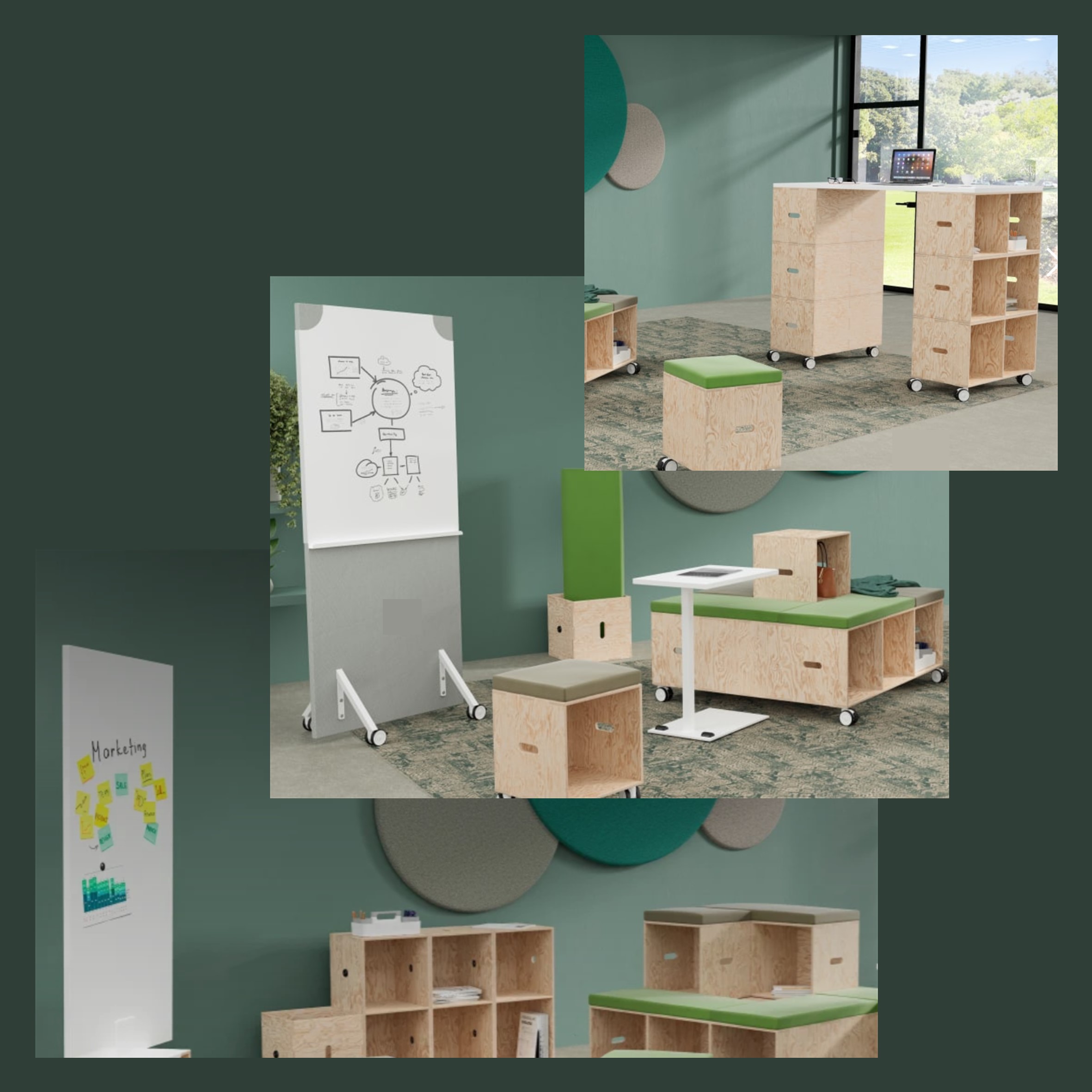 Ontdek CUBIX.A van K&N: Een revolutie in kantoorinrichting! Ontdek CUBIX.A van K&N: Een revolutie in kantoorinrichting!