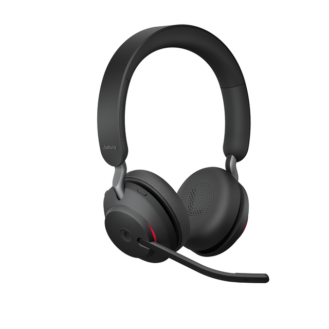 koptelefoon, headset, over-ear, draadloos, microfoon-arm