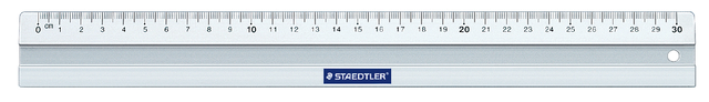 Liniaal Staedtler 563 300mm metaal