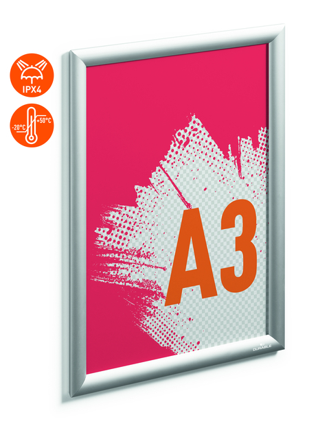 poster, framed, A3, pink, graphic