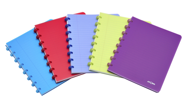 notebooks, spiral-bound, colored notebooks, composition notebook, paper cover