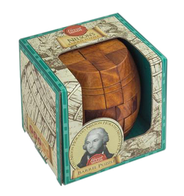 barrel puzzle, houten blok, puzzel speelgoed, wieriekop afbeelding, Nelson ontwerp