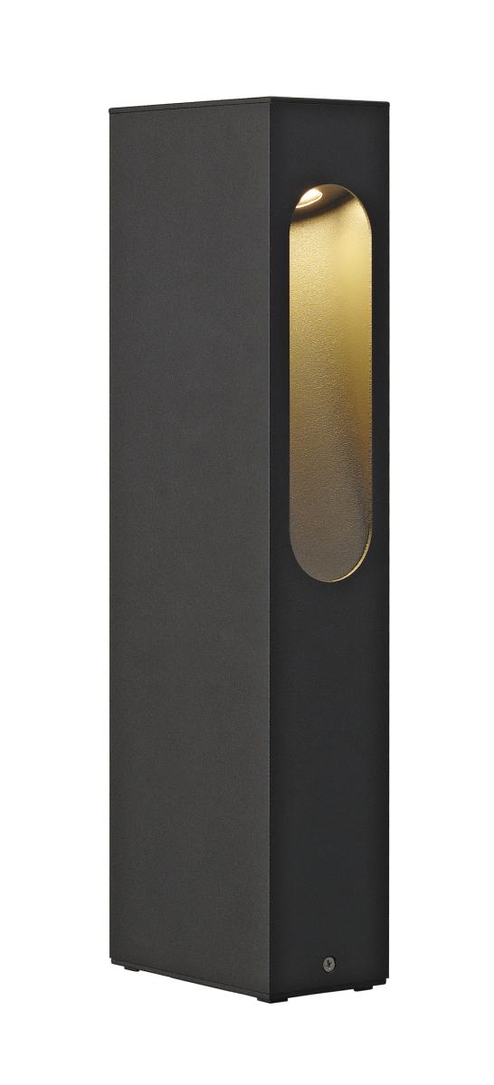 vloerlamp, staande lamp, kaderloze lamp, goud binnenkant, donkergroen-zwart
