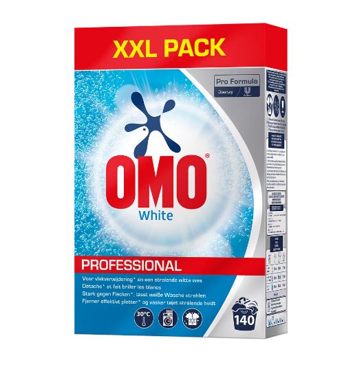 Omo Wasmiddel Professional White doos 7kg