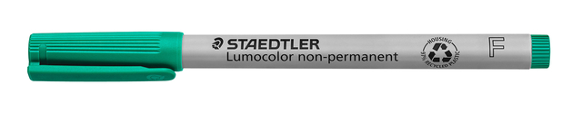 Viltstift Staedtler Lumocolor 316 non permanent F groen