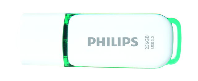 usb-stick, flash drive, 256GB, philips, metallic-green