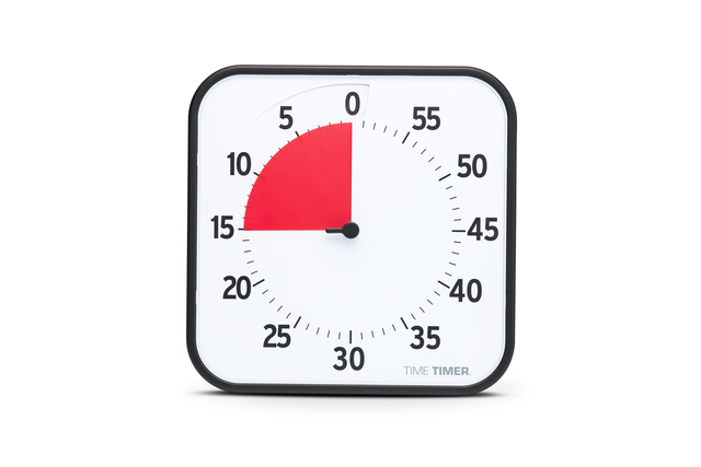 tijdsklok, kakel, wekker, rood gebied, digitale/pronkt