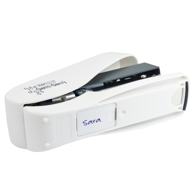 Nietmachine Rapesco Germ-Savvy ECO Luna Less Effort antibacterieel 24/8mm wit