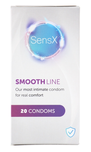 condom, pack, 20 condoms, Senses, Smooth line