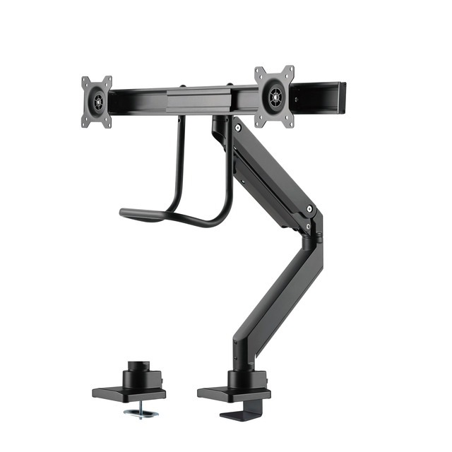 monitor arm, articulating arm, desk mount, dual monitor mount, adjustable arm