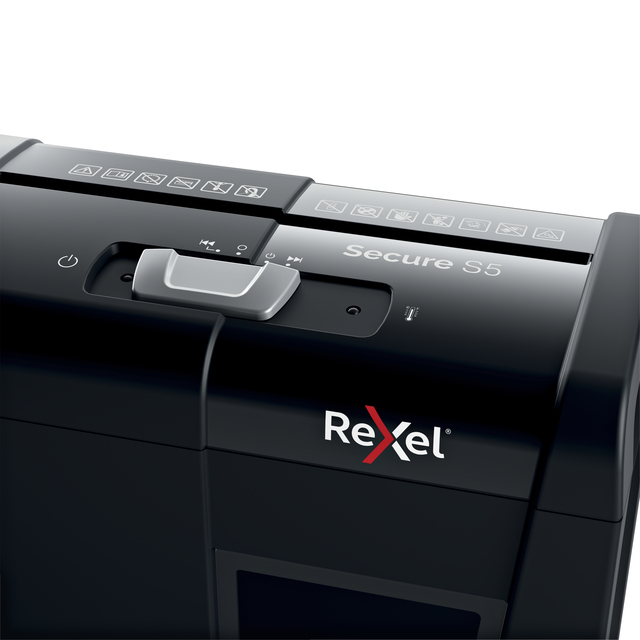 Papiervernietiger Rexel Secure S5 stroken 6mm