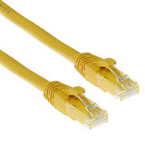 ACT Gele 7 meter U/UTP CAT6 patchkabel snagless met RJ45 connectoren