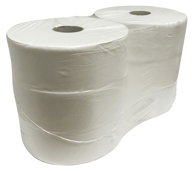 Toiletpapier Euro Products P4 maxi jumbo 2l 380m wit 240038