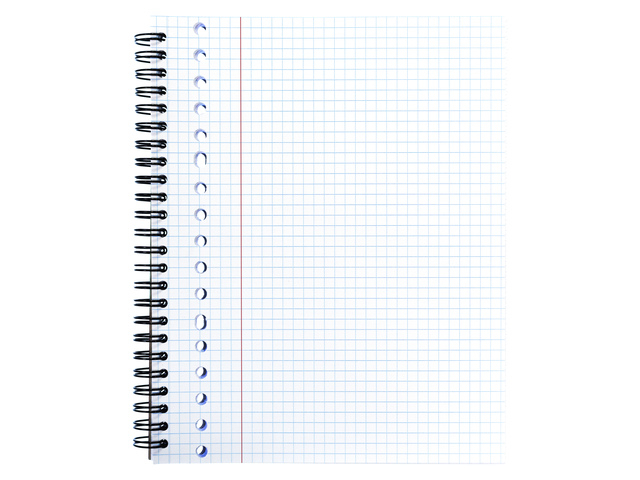 notebook, spiralbound, grid paper, spiral binding, ruled pages
