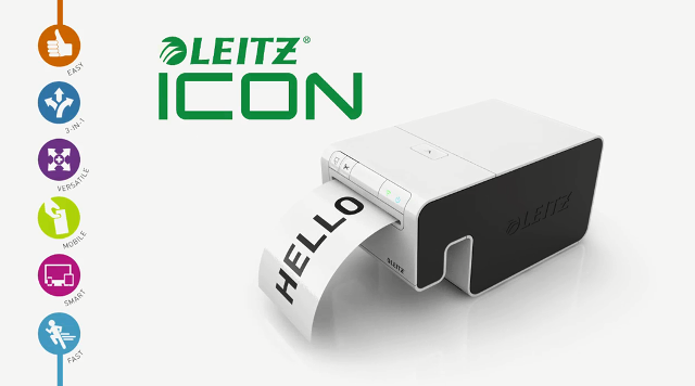 Leitz Icon Smart Labelsysteem, de allerslimste etiketprinter Leitz Icon Smart Labelsysteem, de allerslimste etiketprinter