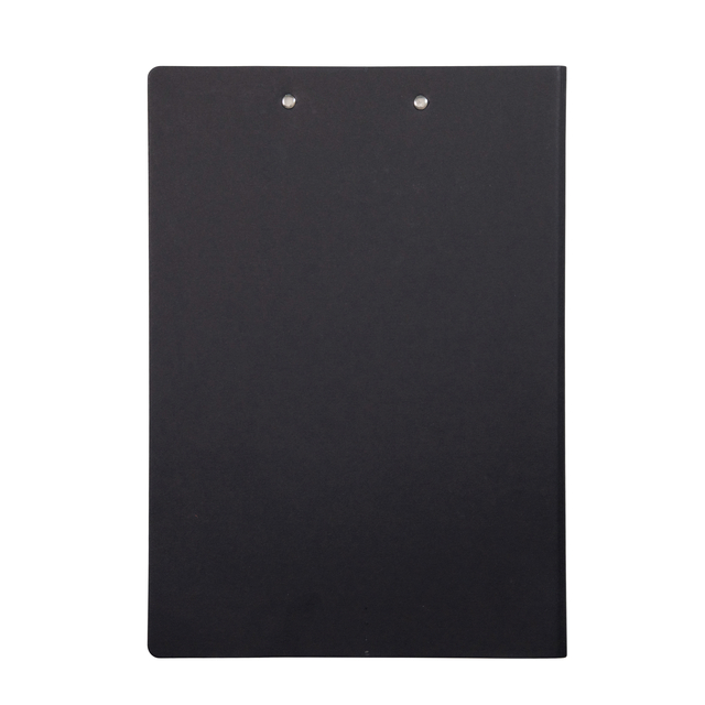 Klembordmap MAULbalance A4 versterkt karton rug 8mm zwart
