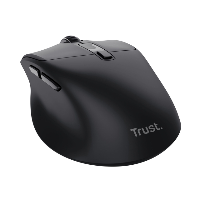 muis, draadloze, ergonomisch, zwart, vertrouwde merk