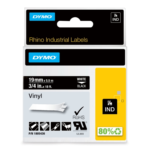 vinyl, label, ind, wit, zwart